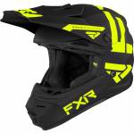 Cască Enduro - Cross Copii FXR RACING LEGION · Negru Mat / Galben-Fluo