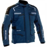 Geacă Moto din Textil RICHA TOUAREG 2 · Albastru / Negru