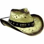Pălărie Cowboy din Paie WILD WEST SH24435 · Galben
