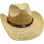 Pălărie Cowboy din Paie WILD WEST SH24460 · Galben