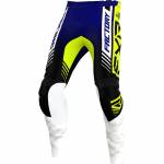 Pantaloni Enduro FXR RACING CLUTCH PRO MX · Albastru / Galben-Fluo / Alb / Negru