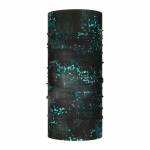 Bandană Tubulară Multifunctională BUFF COOLNET UV+ SPECKLE BLACK · Negru / Verde