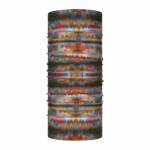 Bandană Tubulară Multifunctională BUFF COOLNET UV+ WILD MULTI · Gri / Roșu / Portocaliu