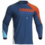 Tricou Enduro – Cross THOR SECTOR EDGE 2023 · Albastru / Portocaliu