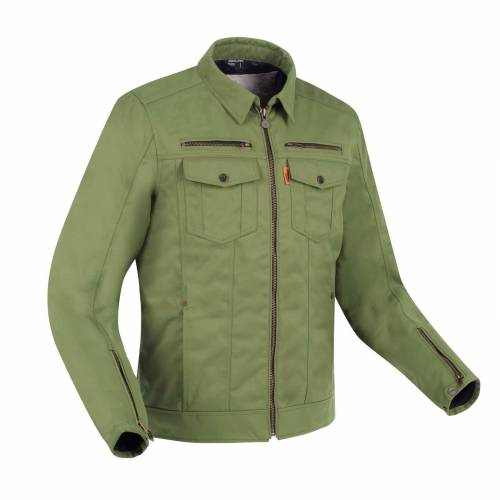 Geacă Moto din Textil SEGURA PATROL · Verde 