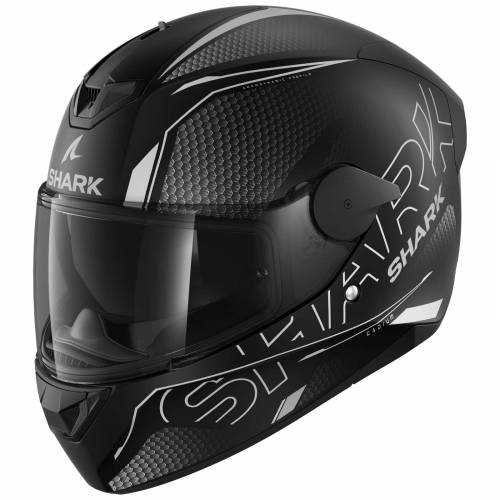 Cască Moto Integrală SHARK D-SKWAL 2 CADIUM · Negru Mat / Gri 