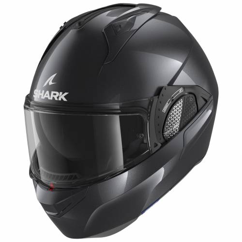 Cască Moto Modulară SHARK EVO GT BLANK · Negru 