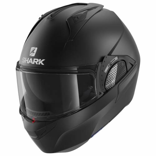 Cască Moto Modulară SHARK EVO GT BLANK · Negru Mat 