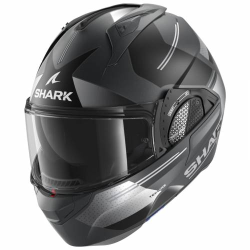 Cască Moto Modulară SHARK EVO GT TEKLINE · Gri / Negru Mat 