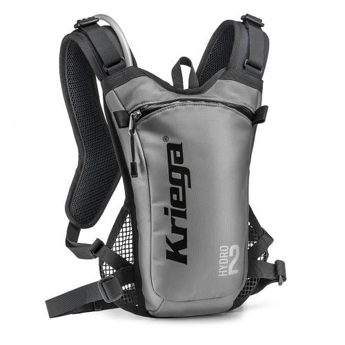 Rucsac Hidratare KRIEGA HYDRO-2 2 Litri · Gri / Negru 