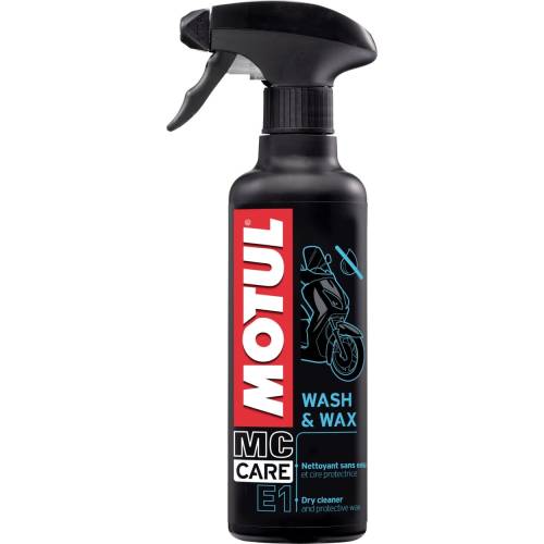 Soluție Spray Curățător pentru Motociclete MOTUL E1 WASH & WAX 400ml 