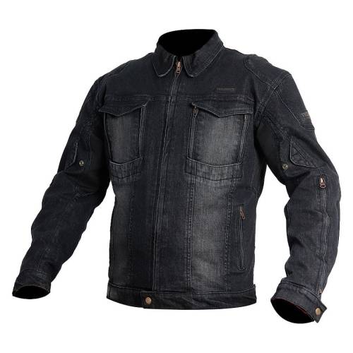 Geacă Moto din Denim TRILOBITE PARADO TECH-AIR · Negru 