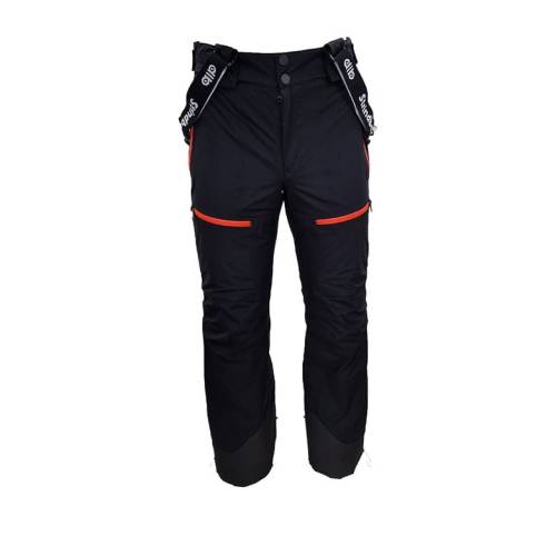 Pantaloni Outdoor / Schi STRINDBERG 2140/3 3S, Dermizax · Negru / Roșu 