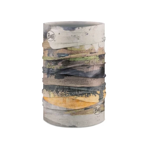 Bandană tubulară multifunctională BUFF ORIGINAL ECOSTRETCH DASH MULTI · Gri  / Maro 