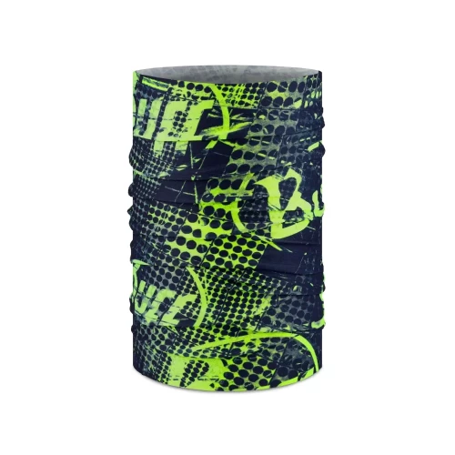 Bandană tubulară multifunctională BUFF ORIGINAL ECOSTRETCH HAVOC BLUE · Albastru / Verde 