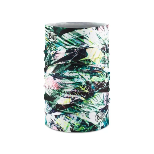 Bandană tubulară multifunctională BUFF ORIGINAL ECOSTRETCH PUR3 MULTI · Verde 
