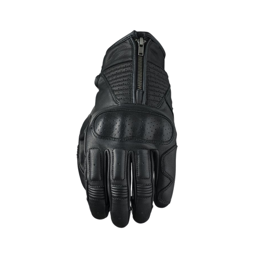 Mănuși Moto din Piele FIVE KANSAS · Negru 