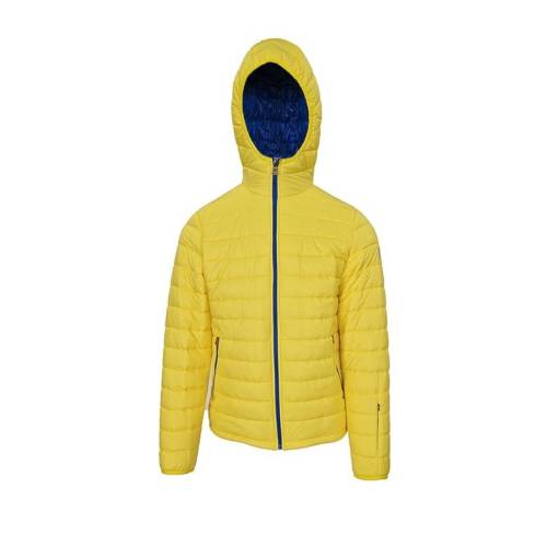 Geacă Puf cu Pene de Gâscă STRINDBERG 2146/3  · Galben / Albastru 