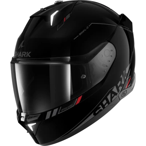 Cască Moto Integrală SHARK SKWAL i3 BLANK SP cu Lumini de Frână · Negru 