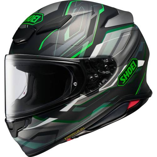 Cască Moto Integrală SHOEI NXR2 Capriccio TC-4 · Negru / Verde / Gri 