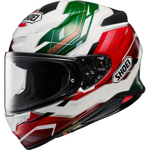 Cască Moto Integrală SHOEI NXR2 Capriccio TC-11 · Alb / Roșu / Verde 
