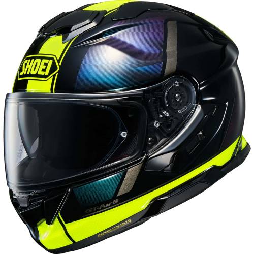 Cască Moto Integrală SHOEI GT-AIR 3 Scenario TC-3 · Negru / Galben / Mov 