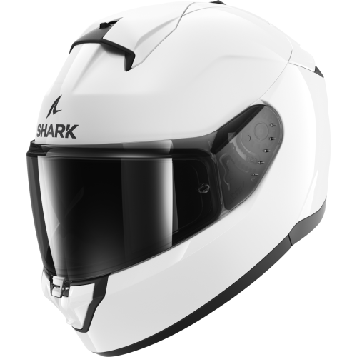 Cască Moto Integrală SHARK RIDILL 2 BLANK · Alb 