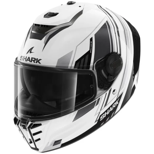 Cască Moto Integrală SHARK SPARTAN RS BYHRON · Alb / Negru 