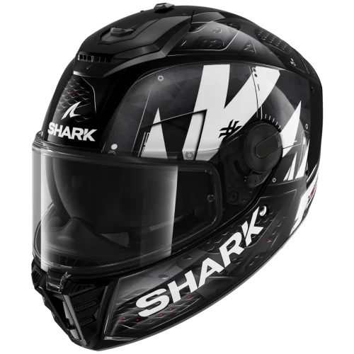 Cască Moto Integrală SHARK SPARTAN RS STINGREY · Negru / Alb 