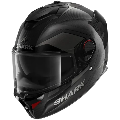 Cască Moto Integrală SHARK SPARTAN GT PRO CARBON RITMO · Negru / Gri 