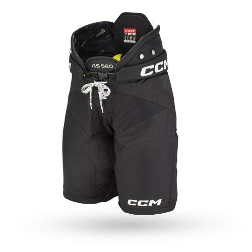 Pantaloni Hochei Copii, Jucător, Junior, CCM TACKS AS 580 · Negru 