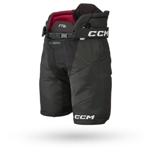 Pantaloni Hochei Jucător, Senior, CCM JETSPEED FT6 · Negru 