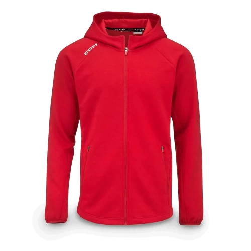 Hanorac CCM FZIPP2 LOCKER HOODIE · Roșu 