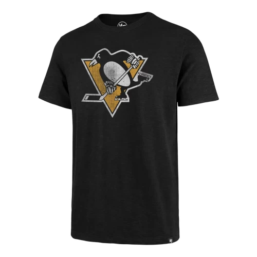 Tricou NHL PITTSBURGH PENGUINS TEAM LOGO '47 ECHO · Negru 