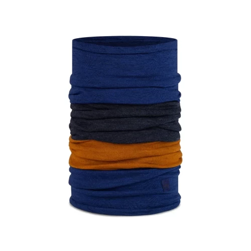 Bandană Tubulară Multifunctională BUFF ORIGINAL MERINO MOVE COBALT · Albastru / Maro 