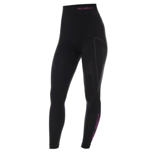 Pantaloni Termo Damă BRUBECK THERMO LE11870 · Negru / Roz 