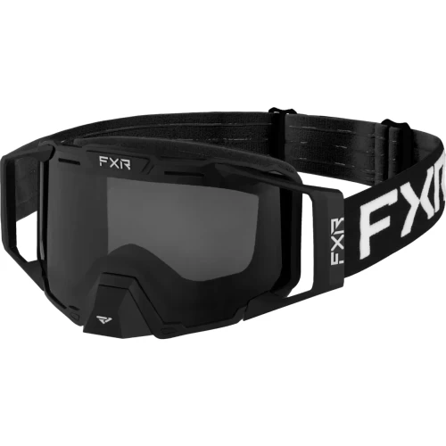 Ochelari Snowmobile FXR COMBAT · Negru / Alb 