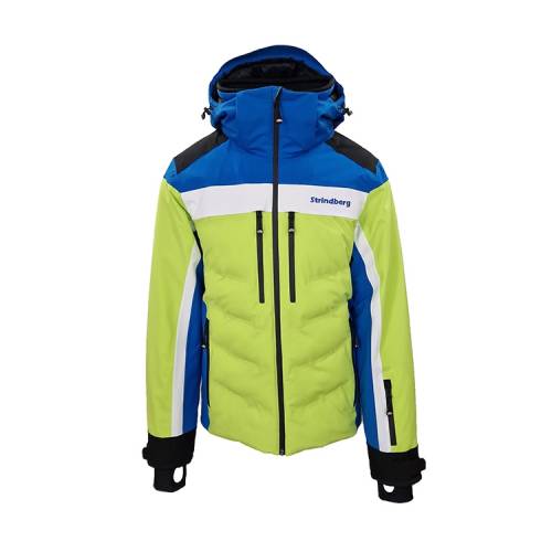 Geacă Outdoor / Schi STRINDBERG 2199 DEV, Dermizax · Verde / Albastru / Alb / Negru 