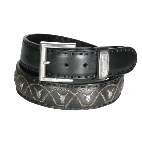 Curea din Piele Naturală SENDRA BOOTS 7472 NEGRO · Negru 