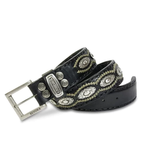 Curea din Piele SENDRA BOOTS 7606 NEGRO · Negro 