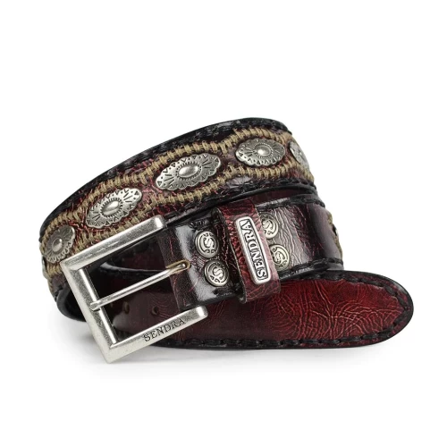 Curea din Piele SENDRA BOOTS 7606 DENVER ROJO · Roșu 