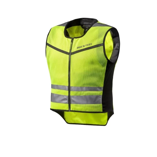 Vestă Moto Reflectorizantă REVIT ATHOS AIR 2 · Galben-Fluo 