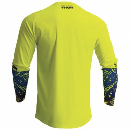 Tricou Enduro – Cross Copii THOR SECTOR ATLAS 2023 · Verde / Albastru  - 1