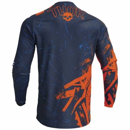 Tricou Enduro – Cross Copii THOR SECTOR GNAR 2023 · Albastru / Portocaliu  - 1