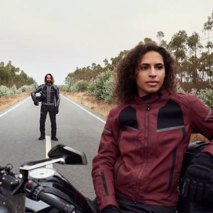 Geacă Moto de Vară din Textil RICHA AIRSTORM WP · Negru  - 4