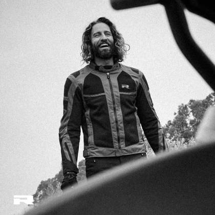 Geacă Moto de Vară din Textil RICHA AIRSTORM WP · Negru  - 2