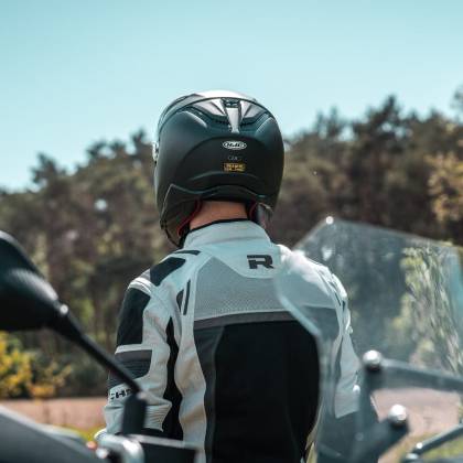 Geacă Moto de Vară din Textil RICHA AIRSTORM WP · Gri / Negru  - 4