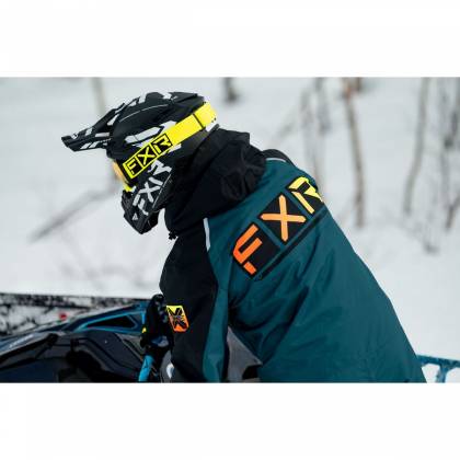 Combinezon Snowmobil FXR RACING RECRUIT LITE · Negru / Albastru / Galben  - 2