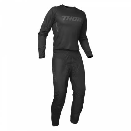 Pantaloni Enduro - Cross THOR PULSE BLACKOUT · Negru  - 2