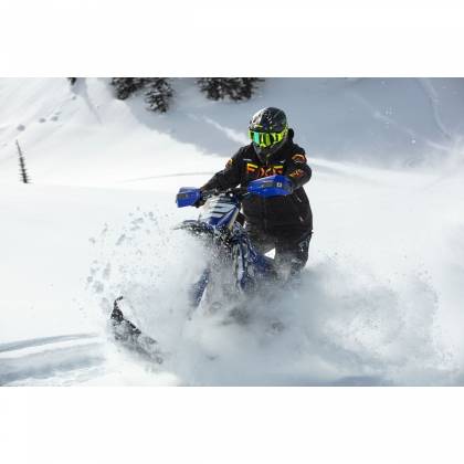 Cască Enduro - Cross - Snowmobil FXR RACING HELIUM RACE DIV 2023 · Negru / Portocaliu  - 8